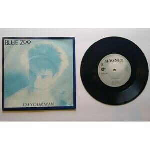 Blue Zoo I'm Your Man 7" Vinyl Record Synth-Pop New Wave 1982 UK Import MAG 224